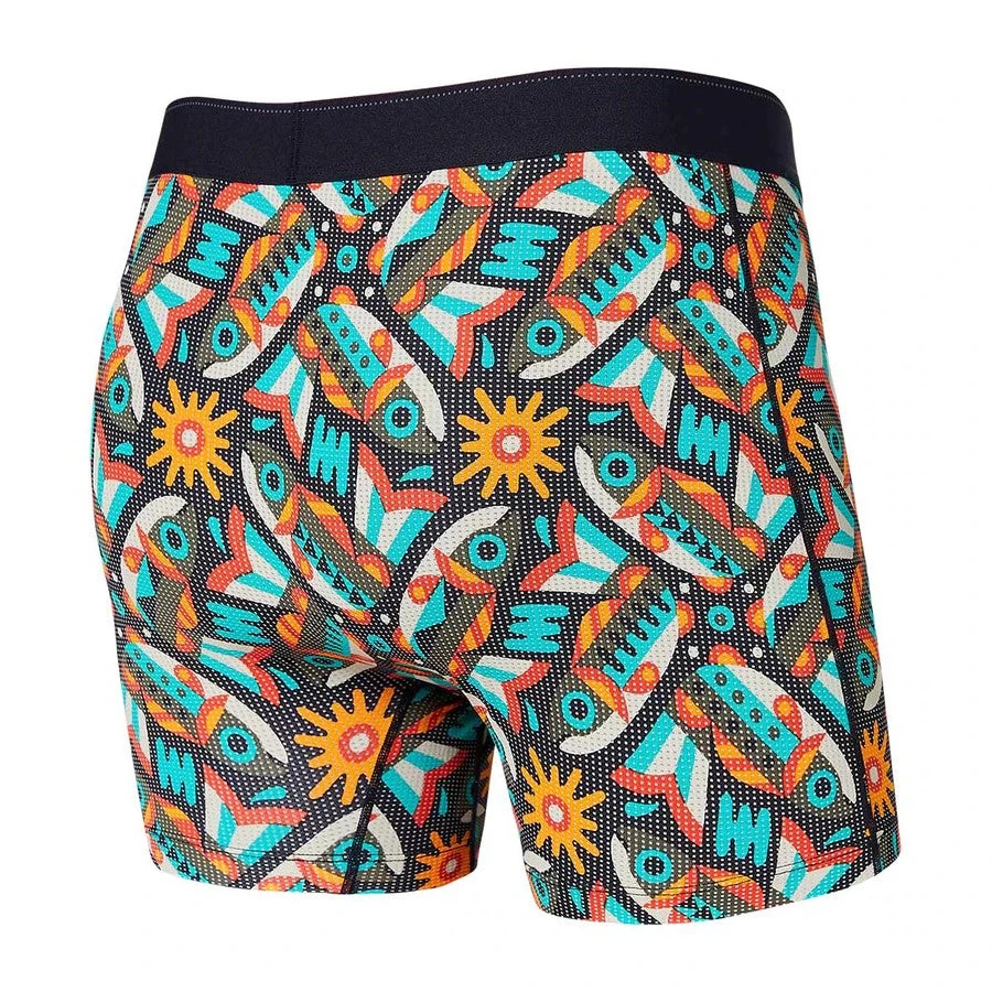 Saxx Quest Boxer (Multi Fish Are Fly) 2 Saxx Quest Boxer (Multi Fish Are Fly) - Image 2