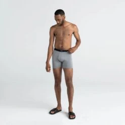 Saxx Daytripper Boxer Brief Fly 3PK (Grey Heather) -Saxx Comfort Sales grey2 a437d11c 17db 42a9 9ec4 429ec727c1c4