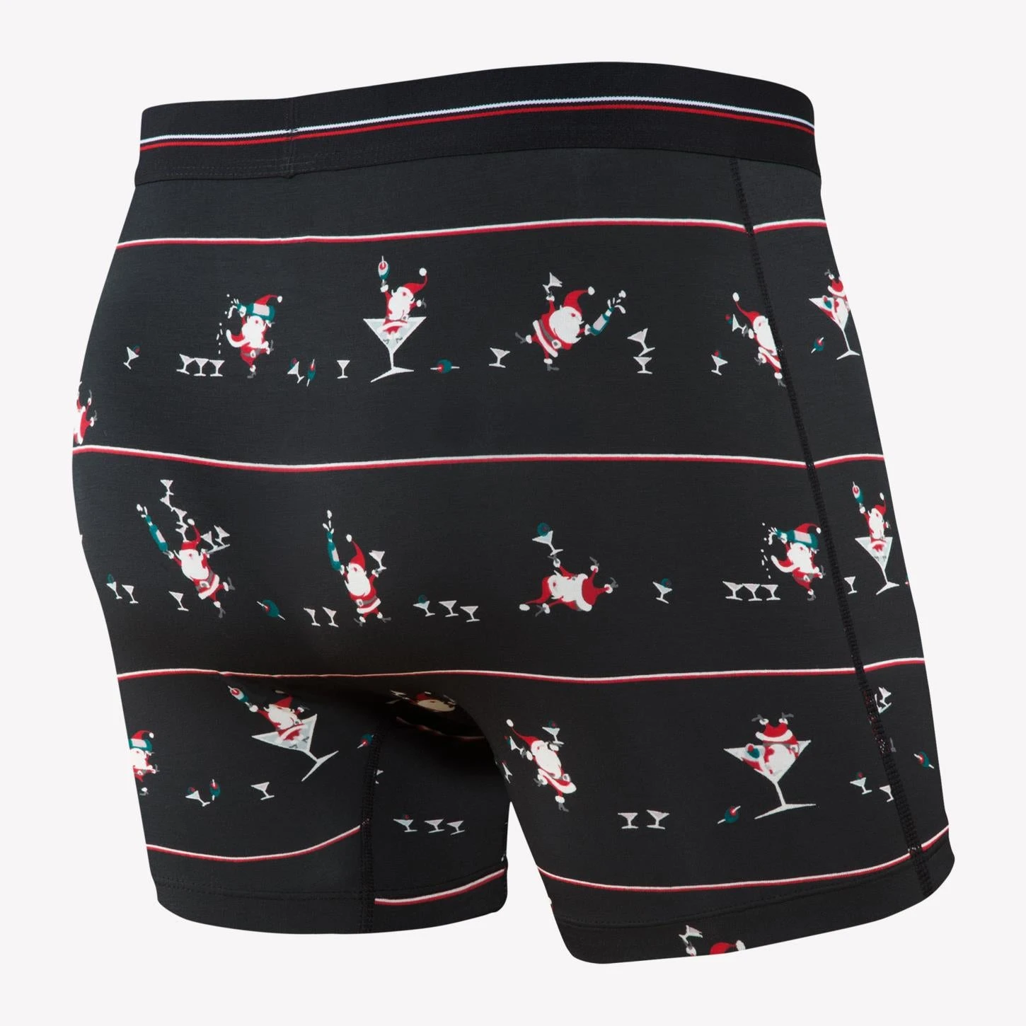Saxx Ultra Boxer Brief (Black Holiday Cheer) 2 Saxx Ultra Boxer Brief (Black Holiday Cheer) - Image 2