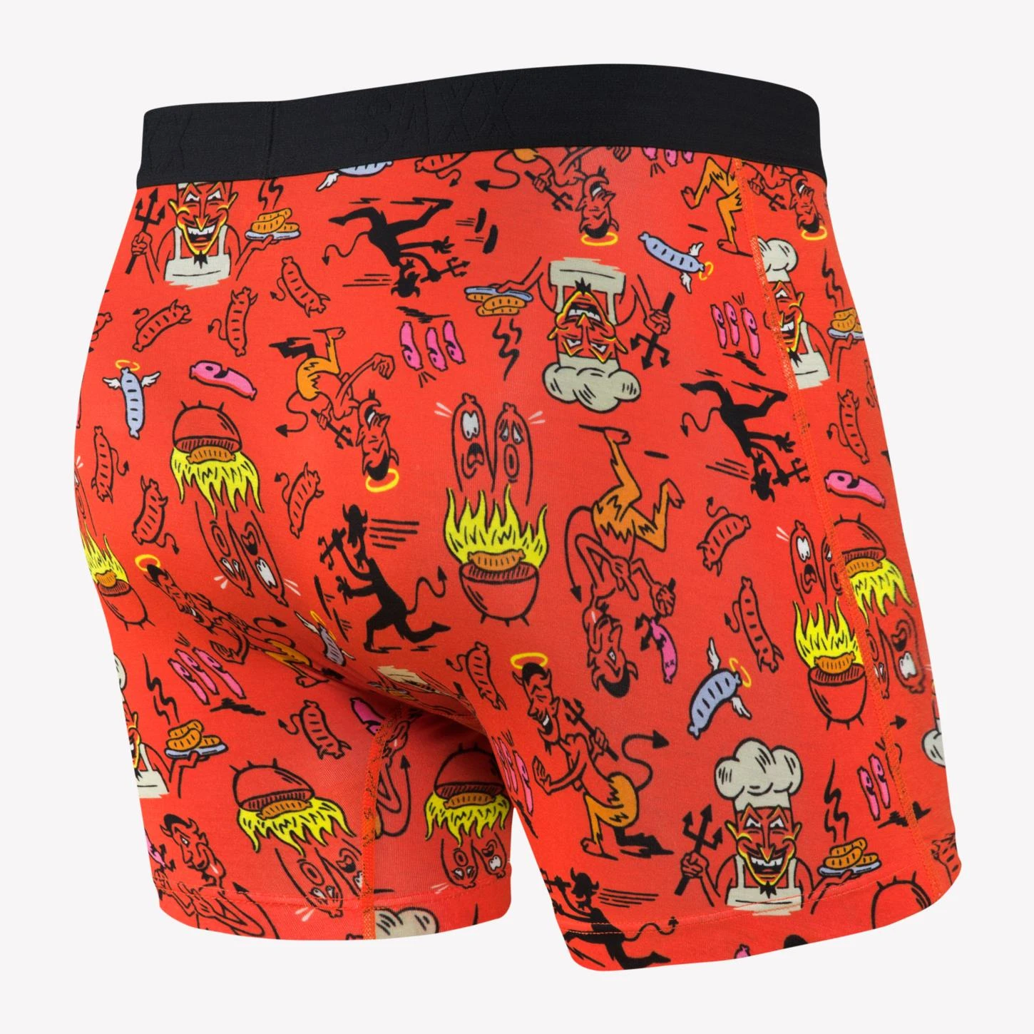 Saxx Vibe Boxer Brief (Red Halloweenie) 2 Saxx Vibe Boxer Brief (Red Halloweenie) - Image 2
