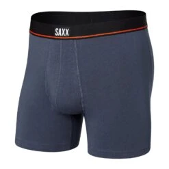 Saxx Non-Stop Stretch Cotton Boxer Brief | 3 Pack (Black, Deep Navy, White) 7 Saxx Non-Stop Stretch Cotton Boxer Brief | 3 Pack (Black, Deep Navy, White) -Saxx Comfort Sales navy 5b9a6580 7ebc 4237 8c46 3006504d0133