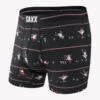 Saxx Ultra Boxer Brief (Black Holiday Cheer)