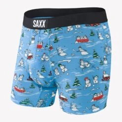 Saxx Vibe Boxer Brief (Blue Pucking Awesome)