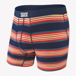 Saxx Ultra Boxer Brief (Navy Banner Stripe)
