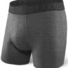 SAXX Blacksheep Boxer Brief Fly Coal Heather