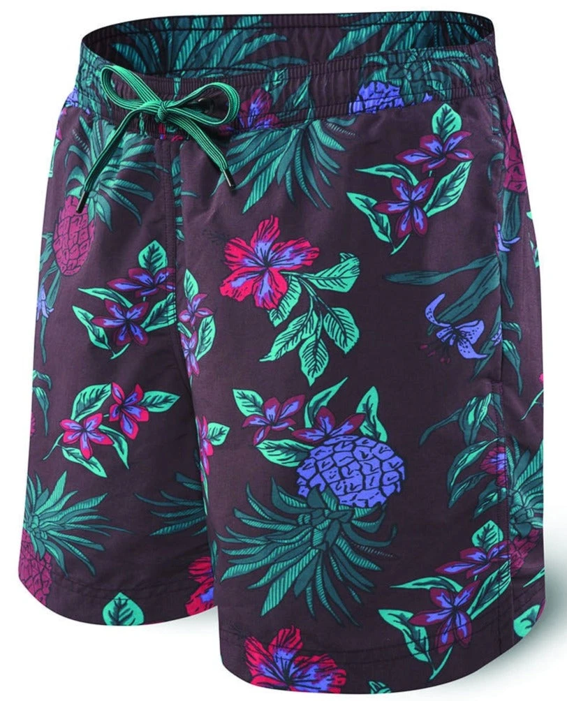 SAXX Cannonball 2n1 Short Red Pineapple Party 1 SAXX Cannonball 2n1 Short Red Pineapple Party