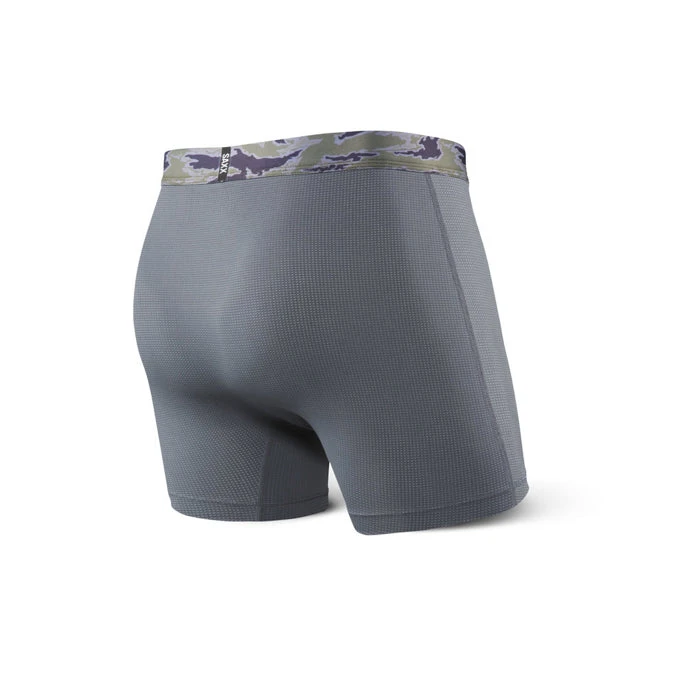 Saxx Quest Boxer Brief (Dark Charcoal) 2 Saxx Quest Boxer Brief (Dark Charcoal) - Image 2