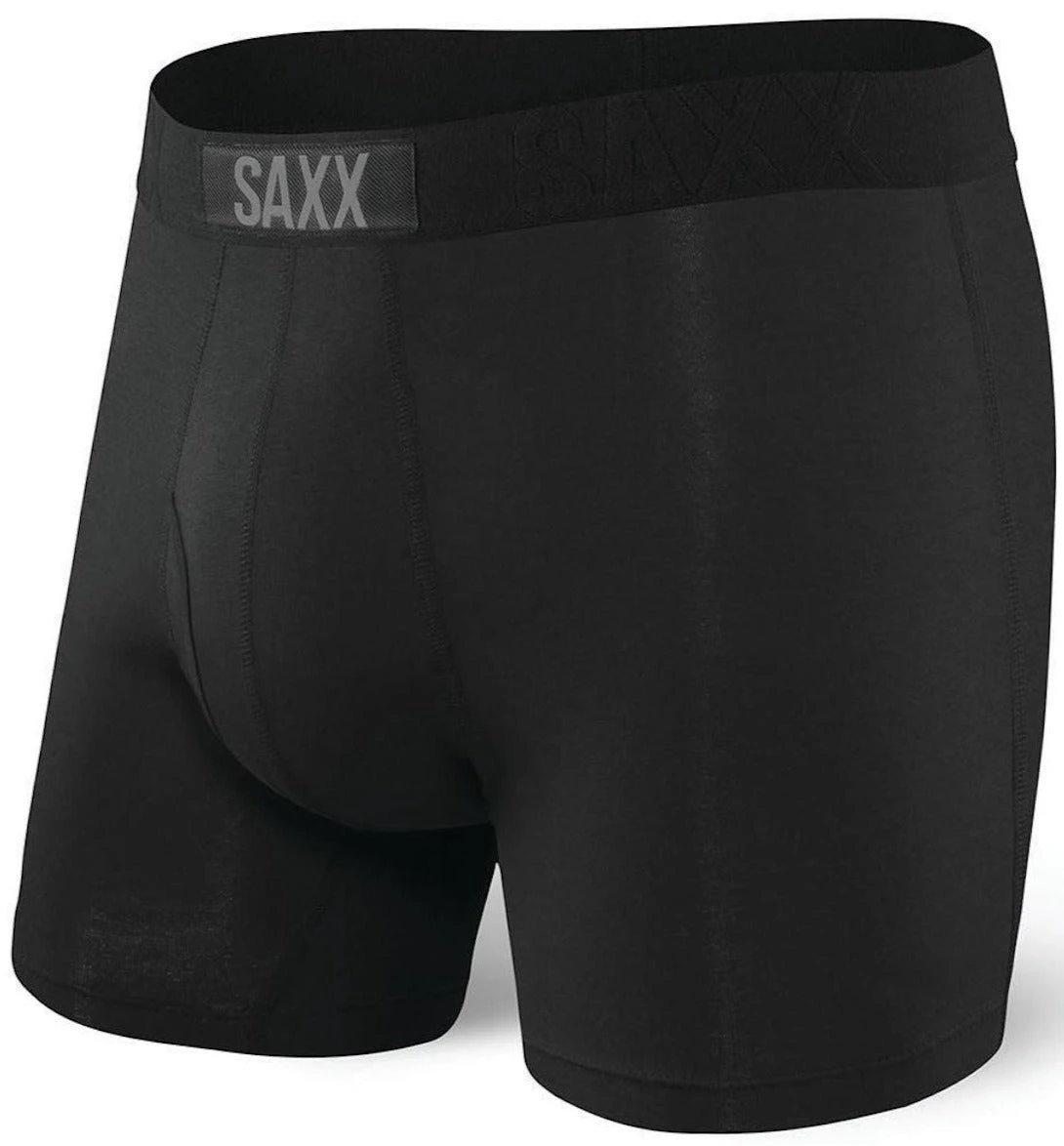SAXX Ultra Boxer Fly Black/Black 1 SAXX Ultra Boxer Fly Black/Black