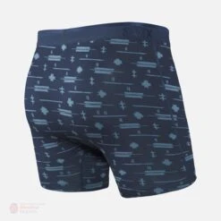 Saxx Platinum Boxers - Navy Kimono -Saxx Comfort Sales saxx underwear saxx platinum boxers navy kimono 28440359895106