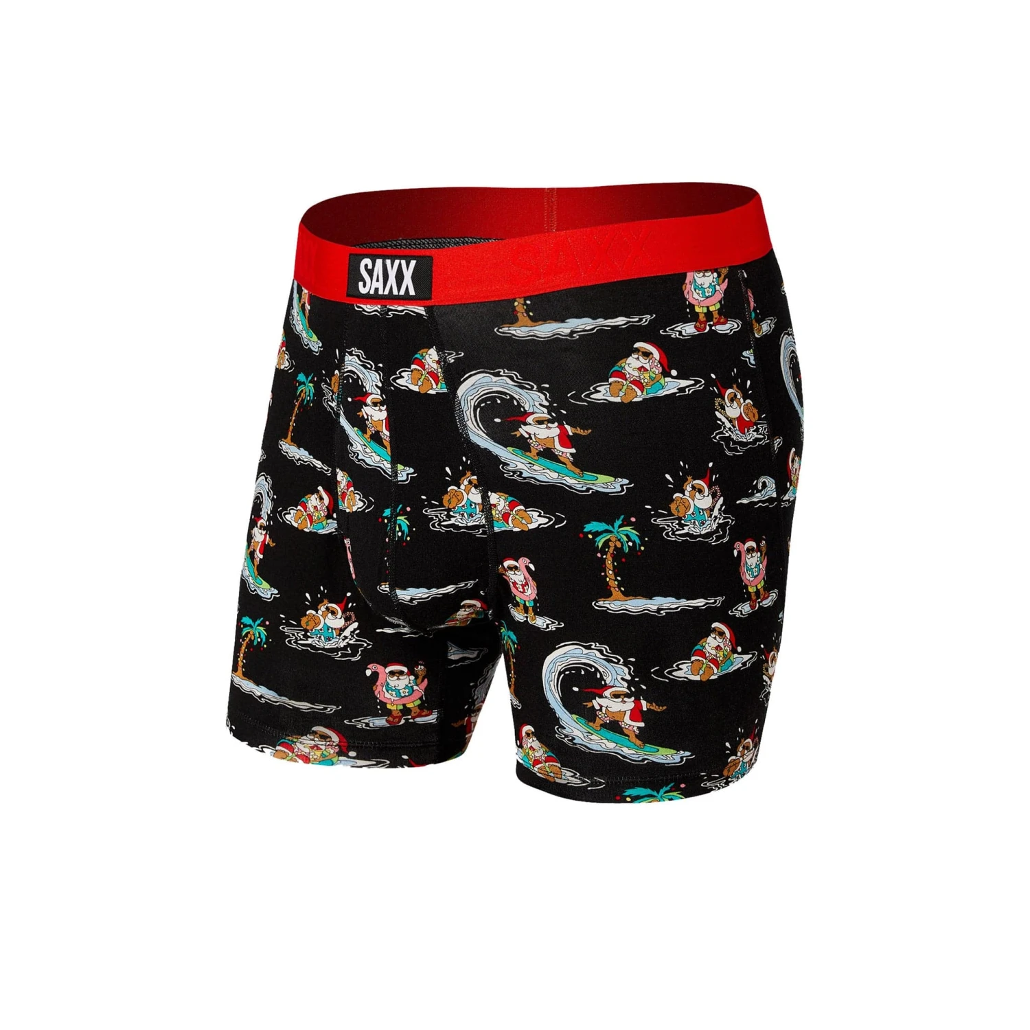 Saxx Ultra Boxers - Black Chillaxin Santa 1 Saxx Ultra Boxers - Black Chillaxin Santa