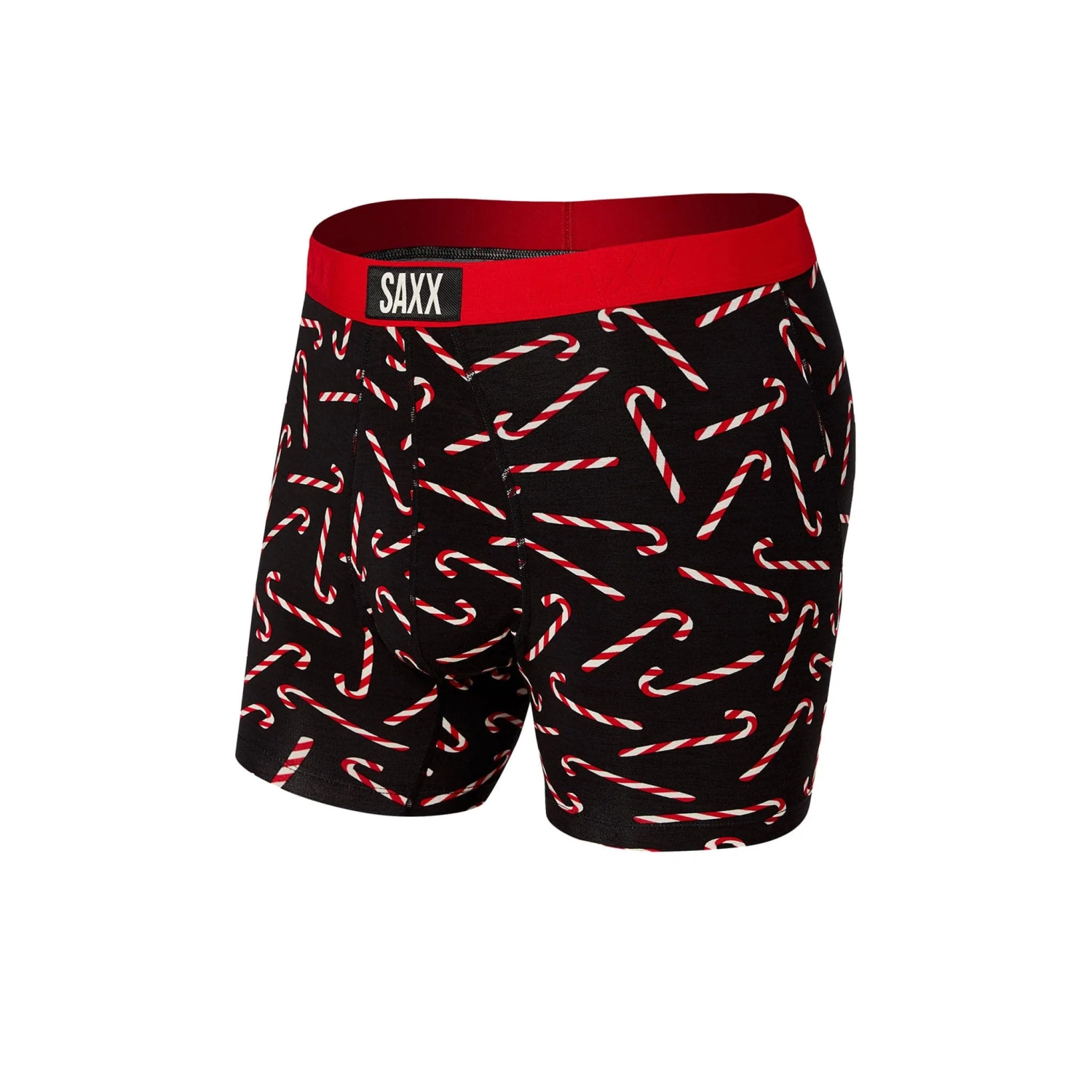 Saxx Vibe Boxers - Black Candy Canes 1 Saxx Vibe Boxers - Black Candy Canes