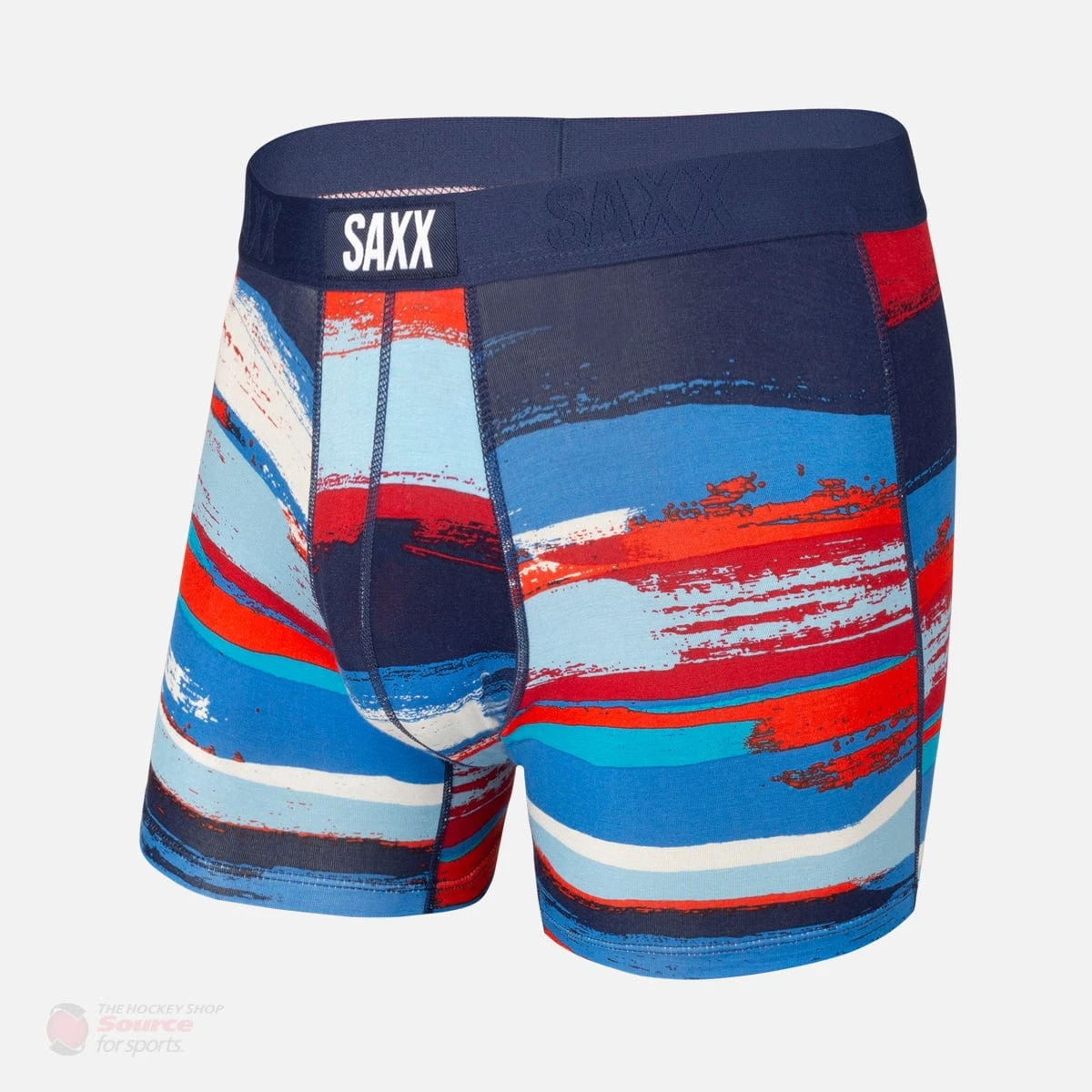 Saxx Vibe Boxers - Blue Paint Can Stripe 2 Saxx Vibe Boxers - Blue Paint Can Stripe - Image 2