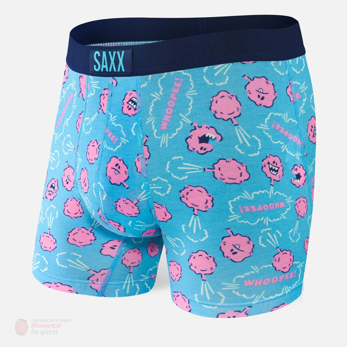 Saxx Vibe Boxers - Blue Whoopee 1 Saxx Vibe Boxers - Blue Whoopee
