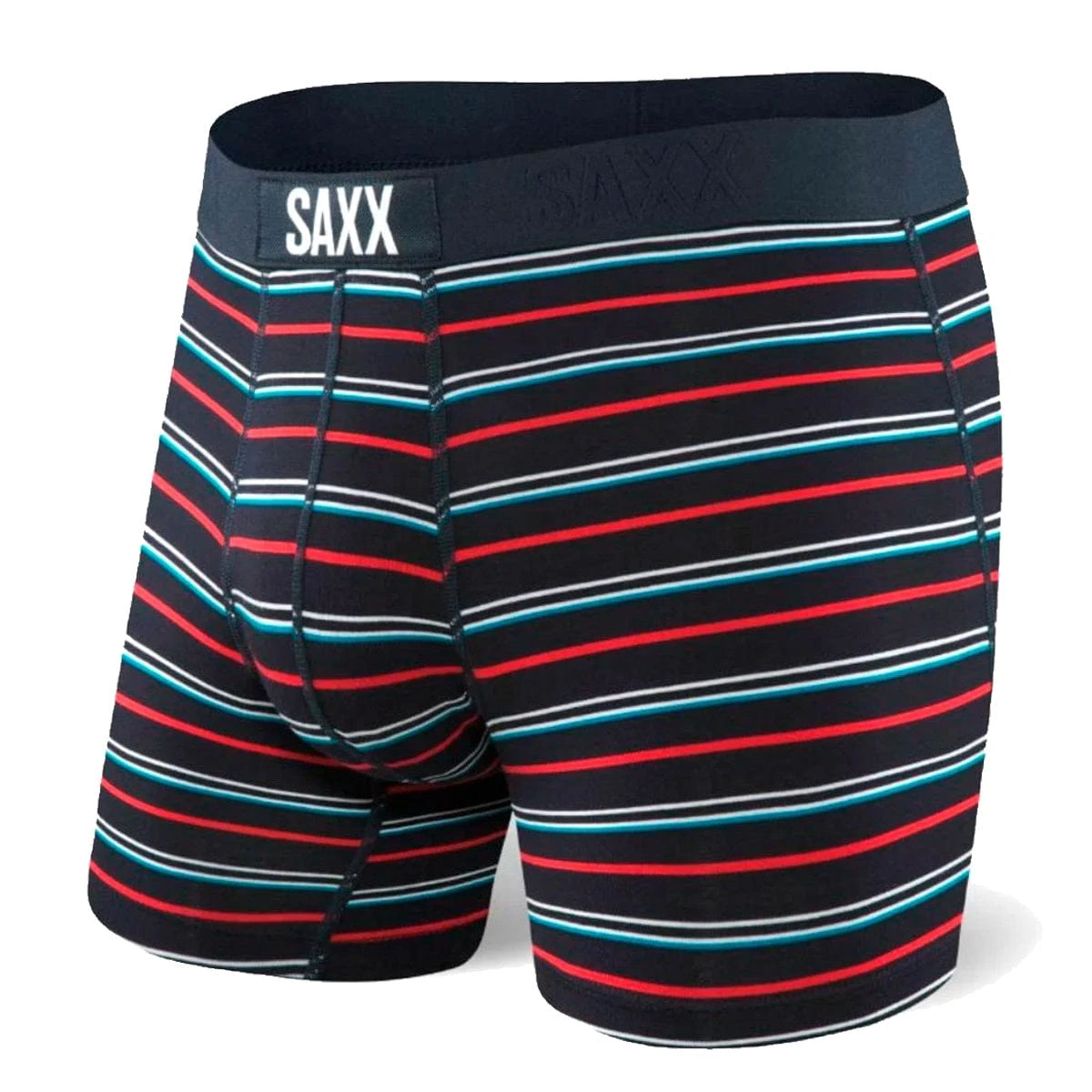 Saxx Vibe Boxers - Dark Ink Coast Stripe 1 Saxx Vibe Boxers - Dark Ink Coast Stripe
