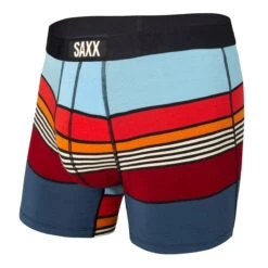 Saxx Vibe Boxers - Navy Super Stripe