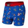 Saxx Vibe Boxers - Peak Blue Party Gnomes