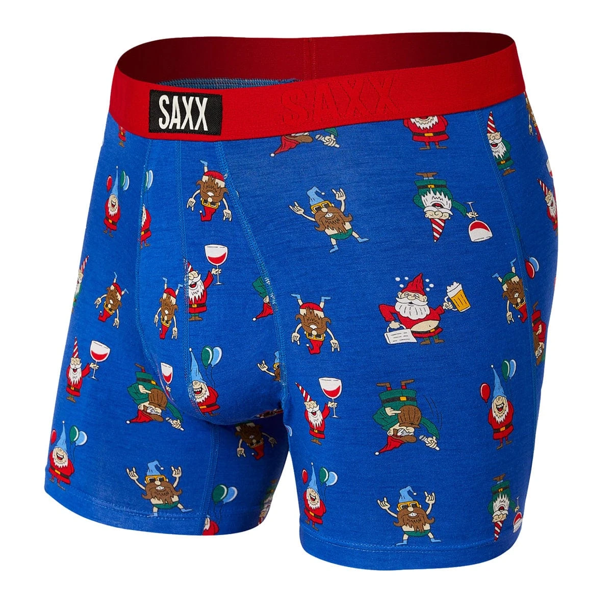 Saxx Vibe Boxers - Peak Blue Party Gnomes 1 Saxx Vibe Boxers - Peak Blue Party Gnomes