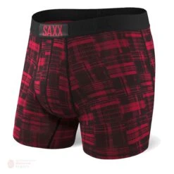 Saxx Vibe Boxers - Red Plaid