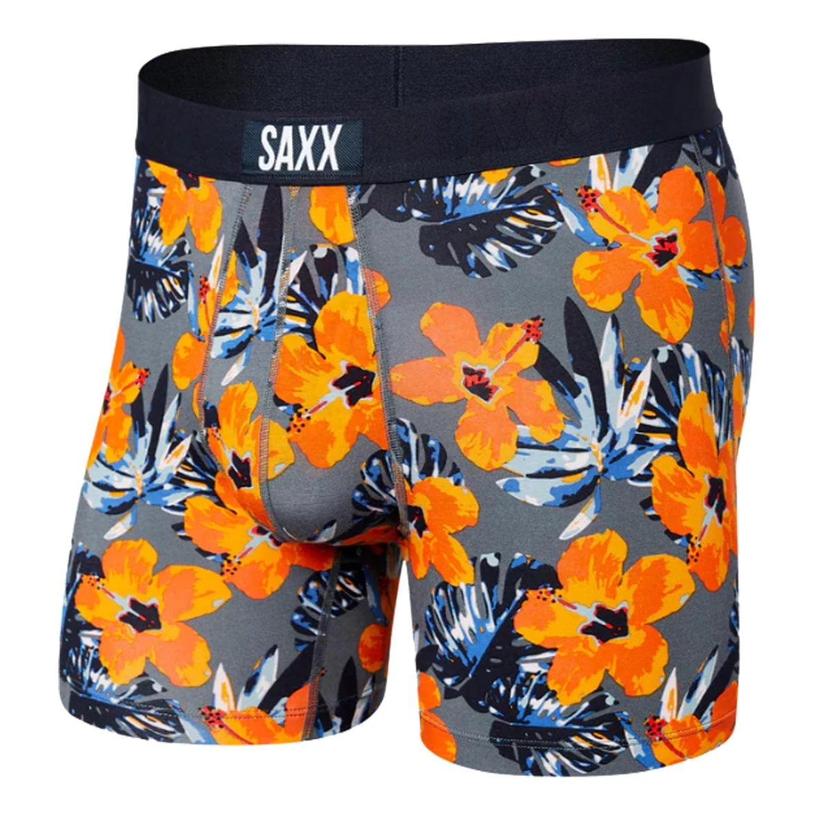 Saxx Vibe Boxers - Solar Hibiscus 1 Saxx Vibe Boxers - Solar Hibiscus