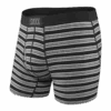 Saxx Ultra Boxer Brief - Black Crew Stripe