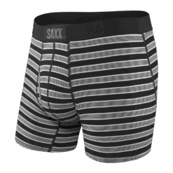 Saxx Ultra Boxer Brief - Black Crew Stripe