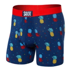 Saxx Ultra Boxer Brief (Pineapple Flip Navy)