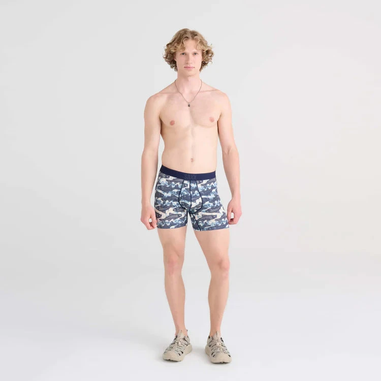 Saxx Quest Quick Dry Mesh Boxer Brief (Upstream + Twilight) 2 Saxx Quest Quick Dry Mesh Boxer Brief (Upstream + Twilight) - Image 2