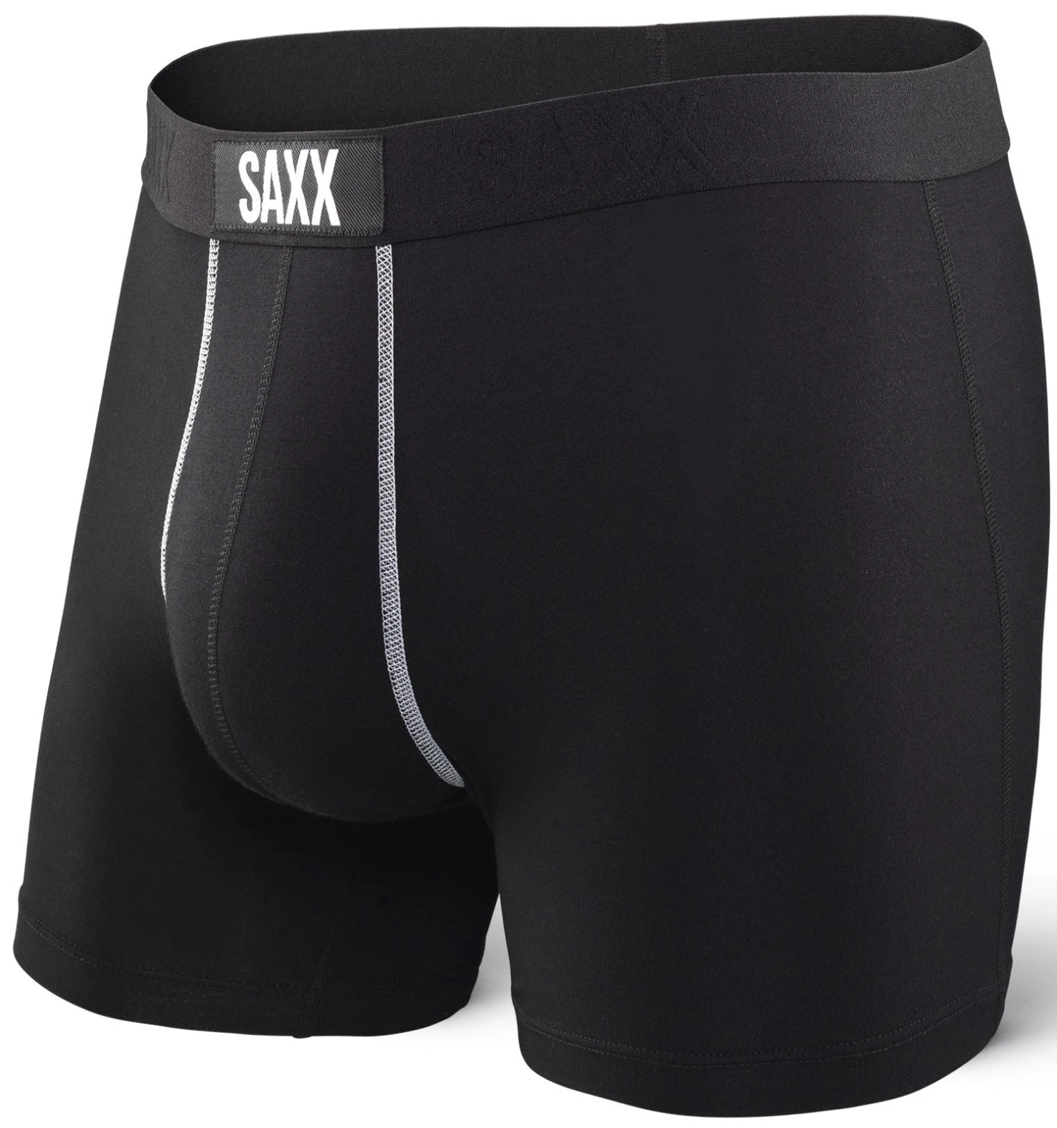 SAXX Vibe Boxer Modern Fit Black 1 SAXX Vibe Boxer Modern Fit Black