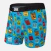 Saxx Vibe Boxer Brief (Blue Dad Joke Koozies)