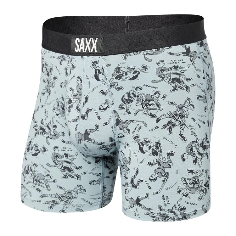 Saxx Vibe Boxer Brief (Vintage Skate - Blue) 1 Saxx Vibe Boxer Brief (Vintage Skate - Blue)