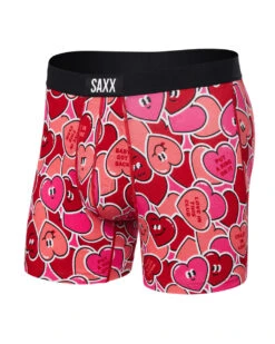 Saxx Vibe Boxer Brief - Whole Lotta Love- Red
