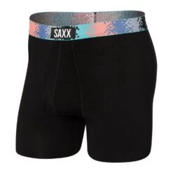 Saxx Ultra Boxer Brief Fly (Black/Tech Rec)